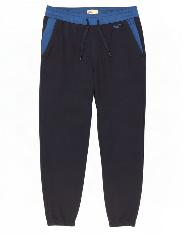 Hollister Pantalon De Survêtement Pour Homme Joggers Small Bleu Marine Colourblock