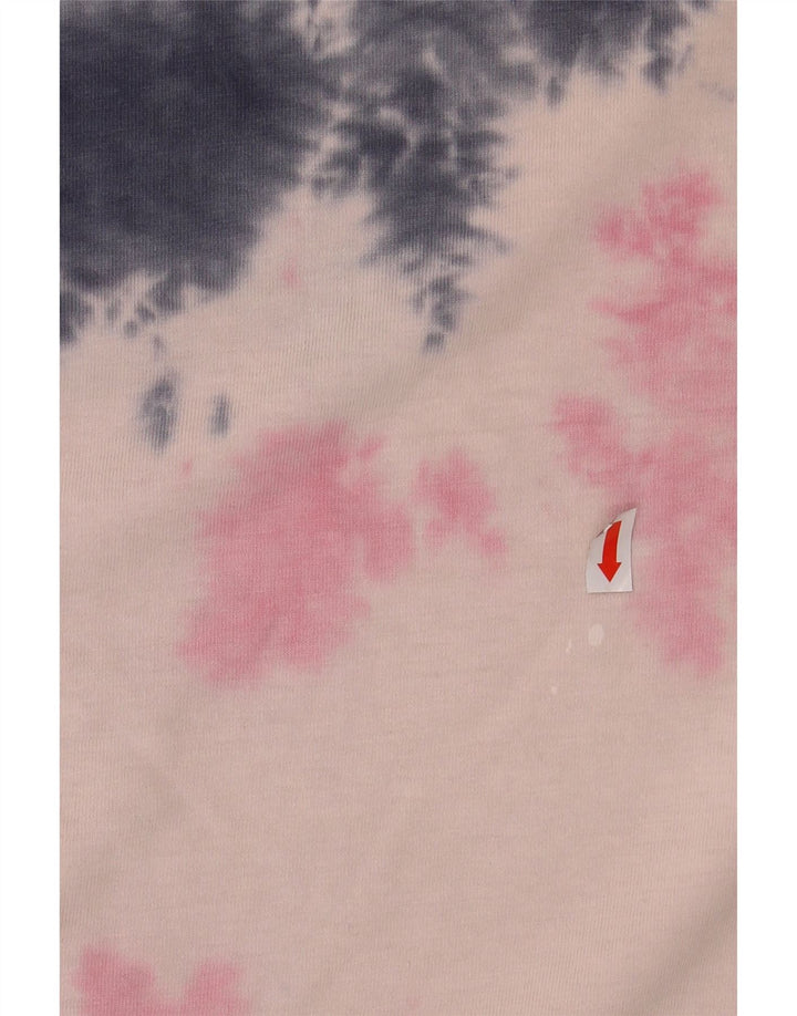 VANS T-Shirt Homme Top XL Rose Tie Dye Coton