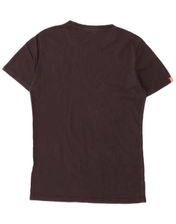 Superdry T-Shirt Homme Noir Petit Coton