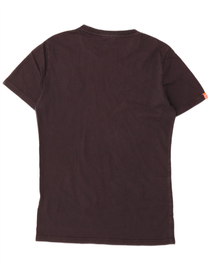 Superdry T-Shirt Homme Noir Petit Coton