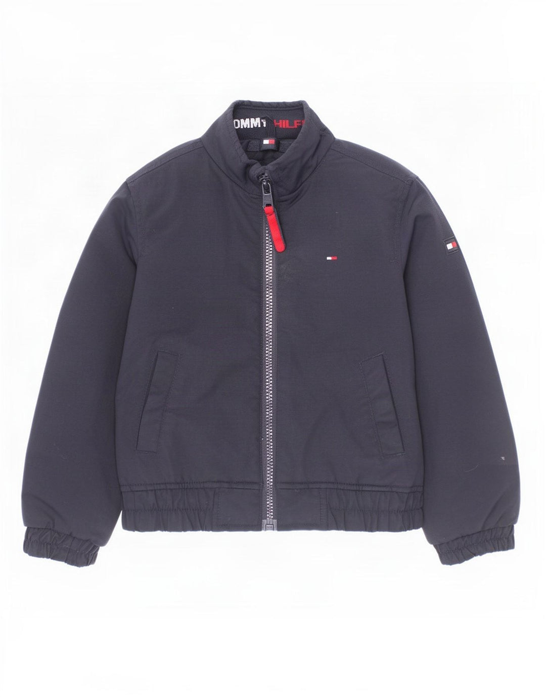 Tommy Hilfiger Blouson Bomber Garçon 3-4 Ans Bleu Marine Polyamide