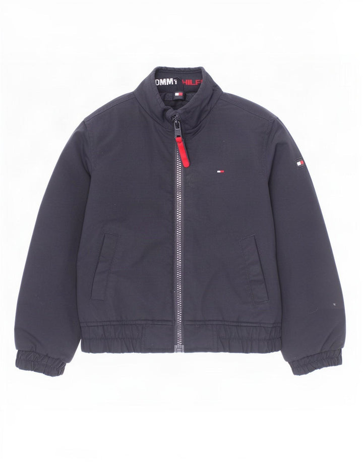 Tommy Hilfiger Blouson Bomber Garçon 3-4 Ans Bleu Marine Polyamide