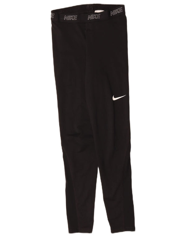 Nike Legging graphique pour femme UK 12 Polyester noir moyen