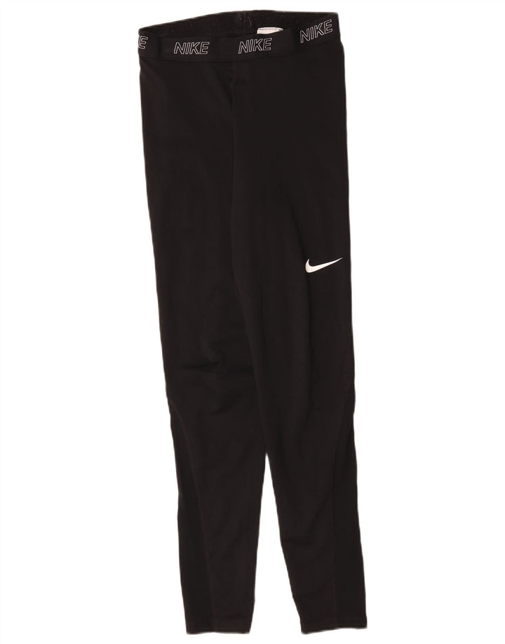 Nike Legging graphique pour femme UK 12 Polyester noir moyen