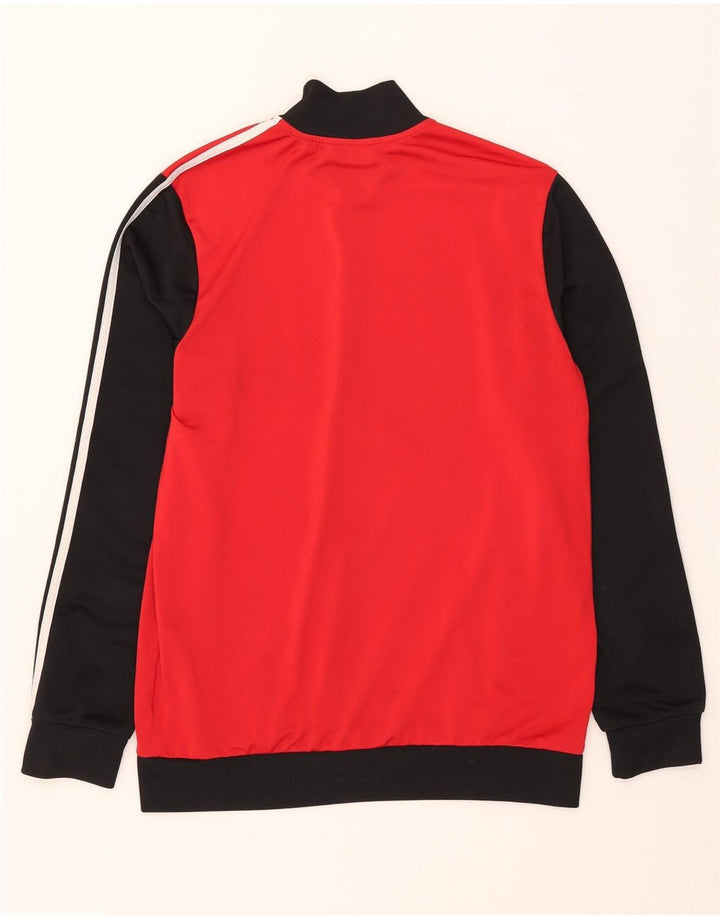 ADIDAS Veste de survêtement pour garçon 15-16 ans Rouge Colourblock