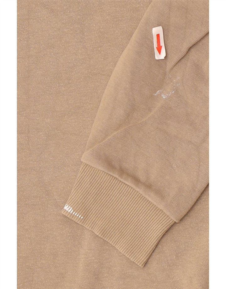 Zara Homme Sweatshirt Jumper Coton Beige Moyen