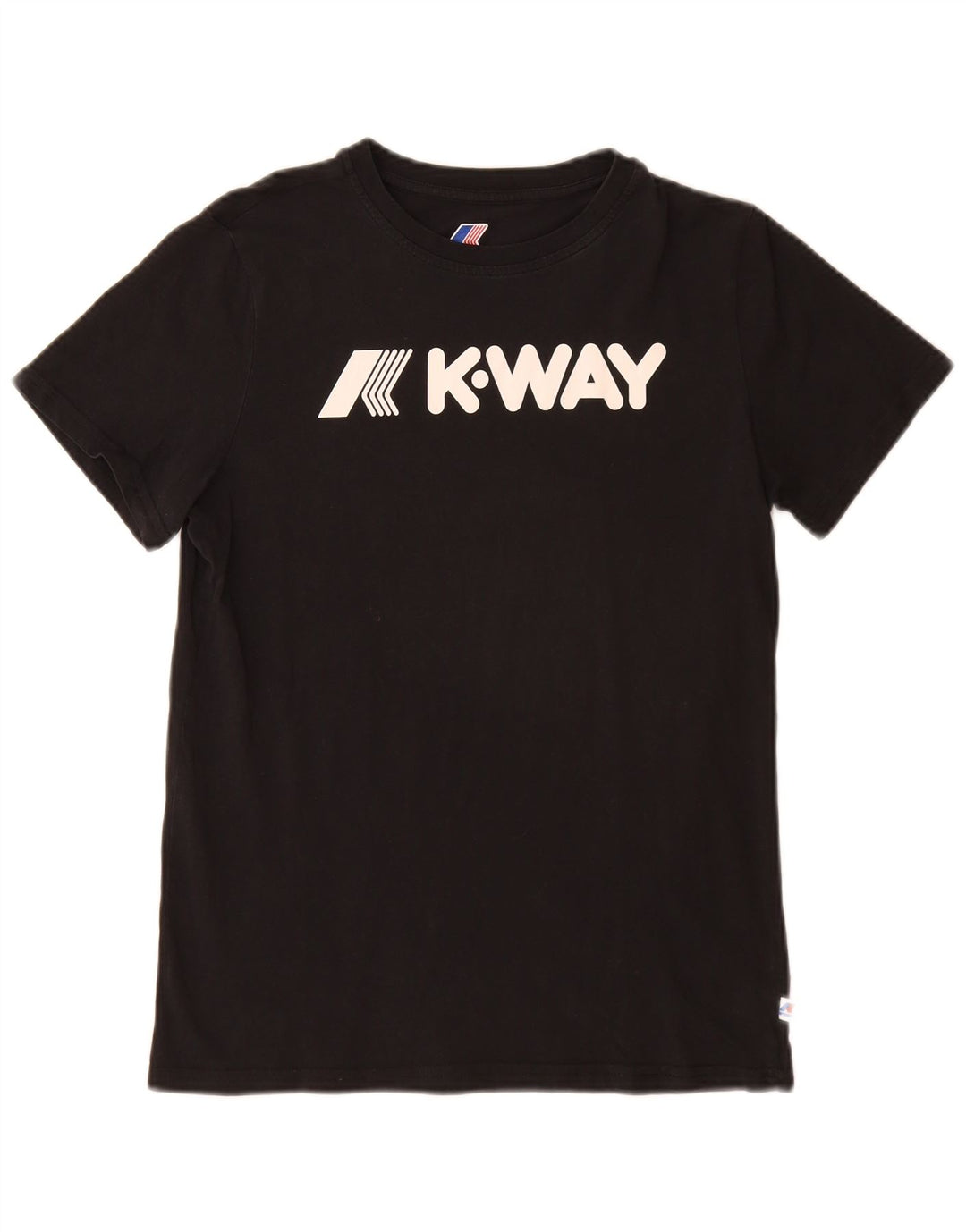 K-Way T-shirt graphique pour hommes, petit, noir