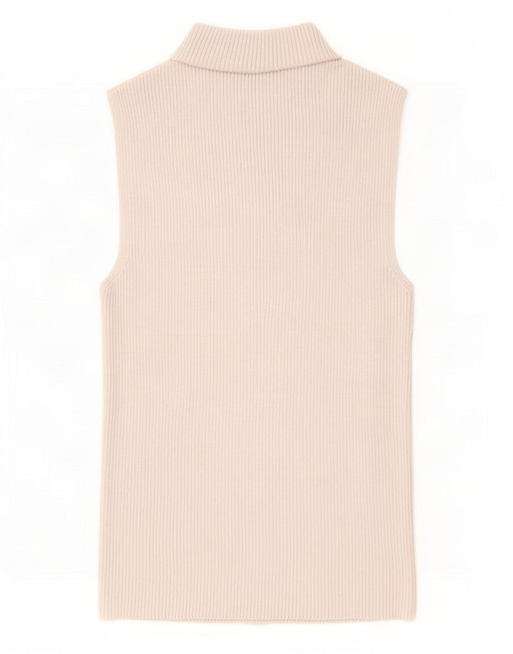 Zara Femme Débardeur UK 8 Small Gris Viscose