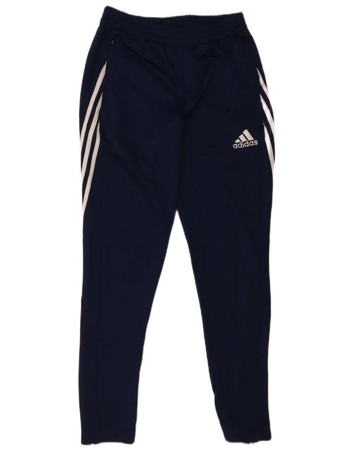 Adidas Pantalon de survêtement Climalite pour homme Petit bleu marine Polyester