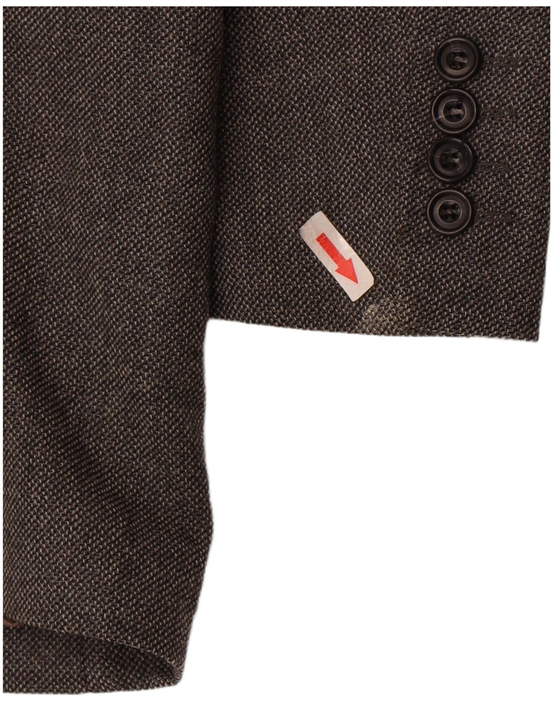 Marks & Spencer Veste blazer à 2 boutons pour homme UK 40 Gris moyen Laine vierge