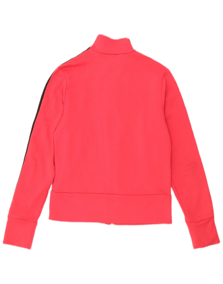 ADIDAS Veste de survêtement pour femme UK 10 Petit Rose Polyester