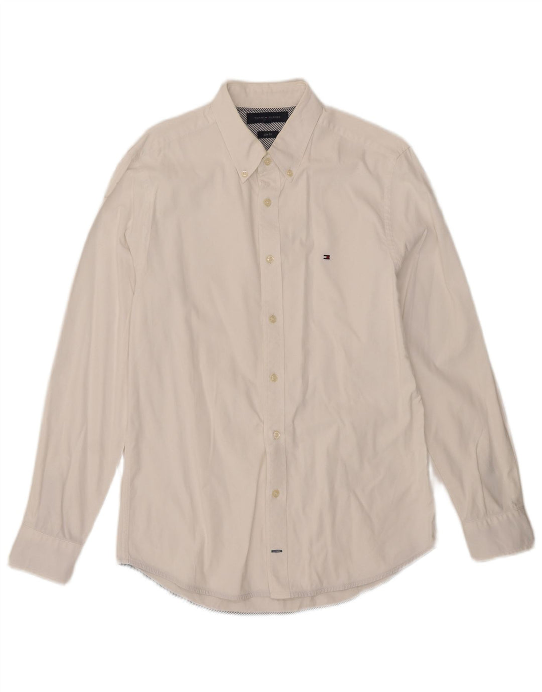 Tommy Hilfiger Chemise Slim Fit Homme Blanc Moyen