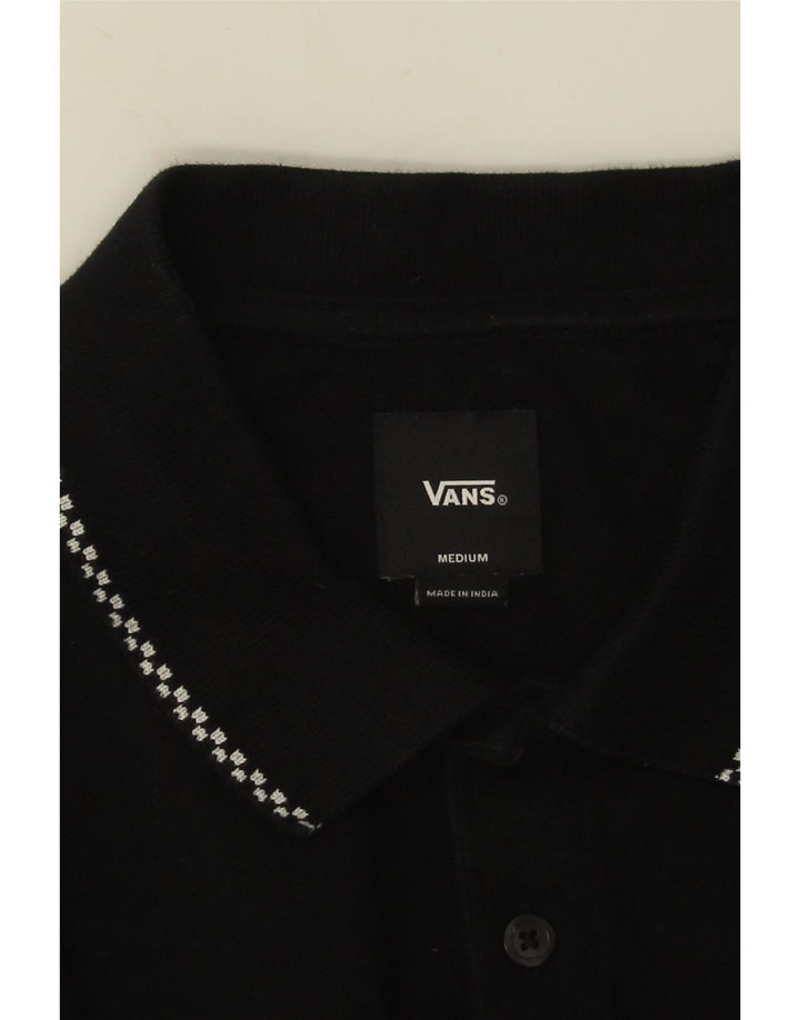 VANS Polo à manches longues homme noir moyen géométrique
