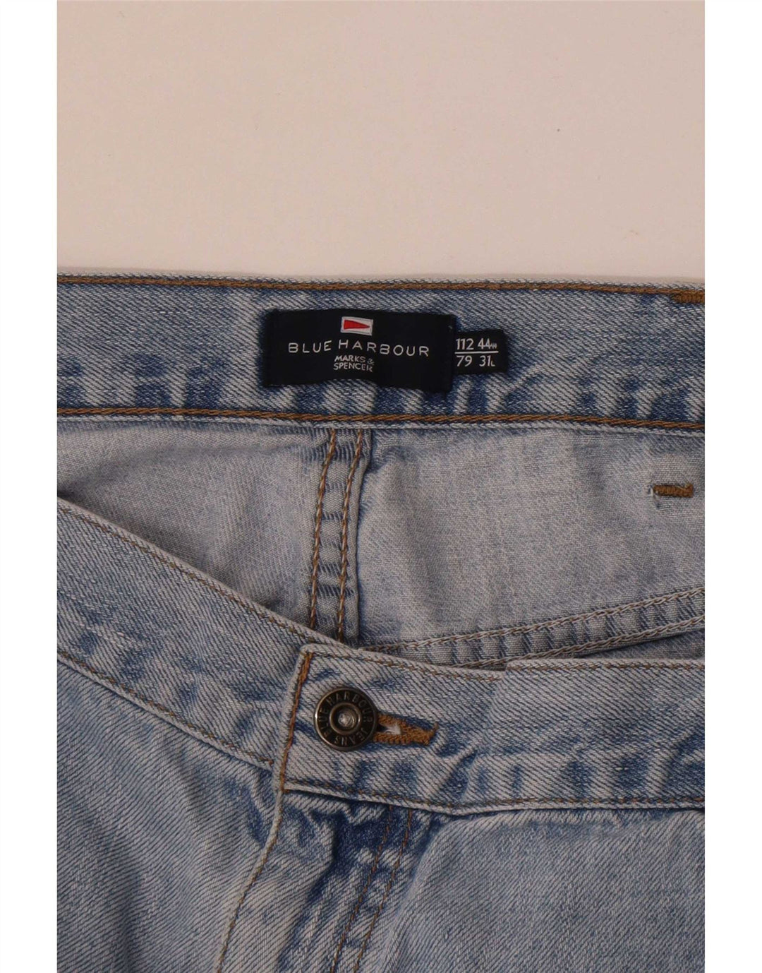 Marks & Spencer Jean droit Blue Harbour pour homme W44 L27