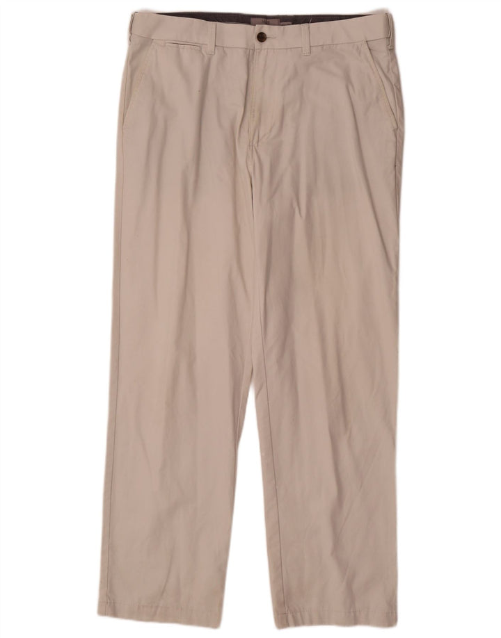 Marks & Spencer Pantalon Chino Droit Regular Homme W36 L31 Blanc Cassé
