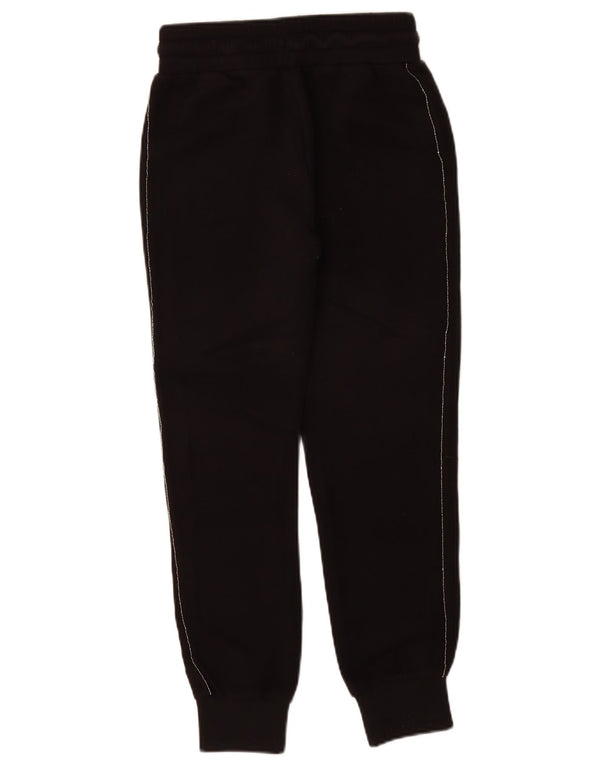 Guess Pantalon de Survêtement Fille 13-14 Ans Noir Viscose