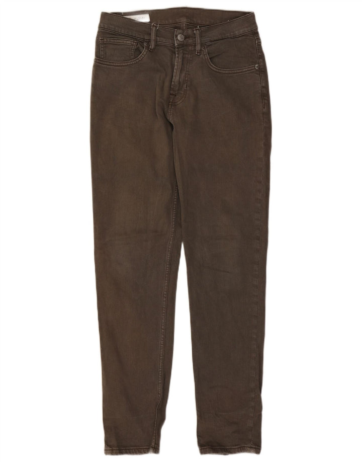 Zara Jean fuselé pour homme EU 40 Medium W31 L31 Marron
