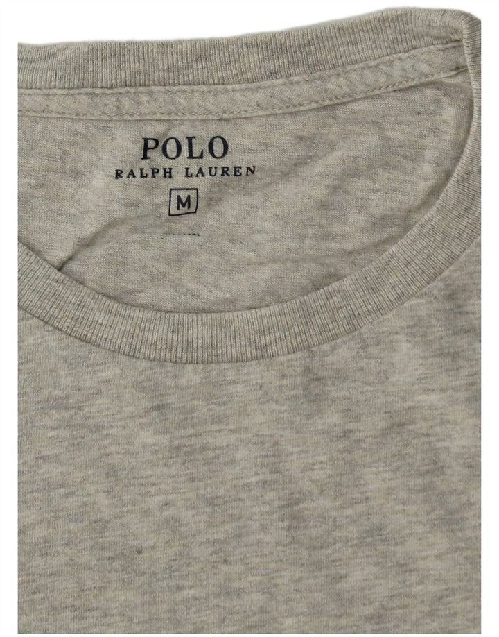Polo Ralph Lauren T-Shirt Homme Gris Moyen Moucheté