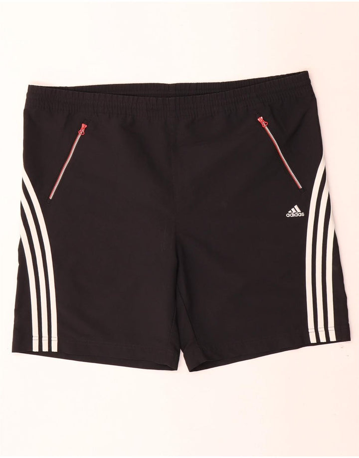 Adidas Short de sport pour homme XL Noir Polyester