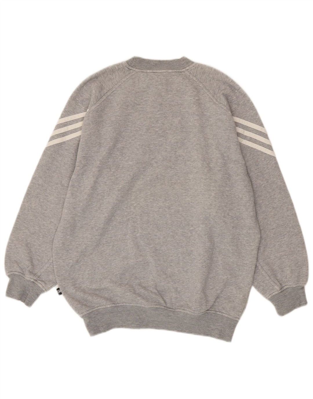 Adidas Sweat-Shirt Garçon 13-14 Ans Gris Coton
