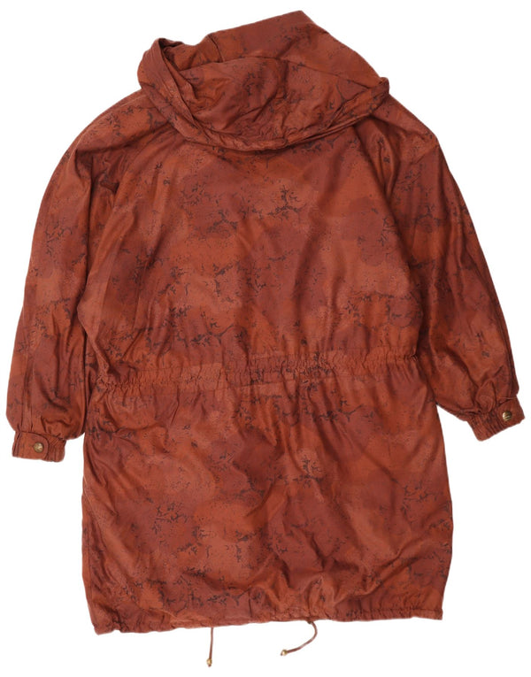 Incognito Manteau coupe-vent surdimensionné à capuche pour femme UK 18 XL Marron