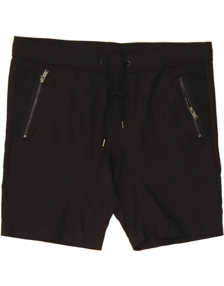 MOSSIMO Womens Chino Shorts Large W34  Black Polyester Vintage Mossimo and Second-Hand Mossimo from Messina Hembry 