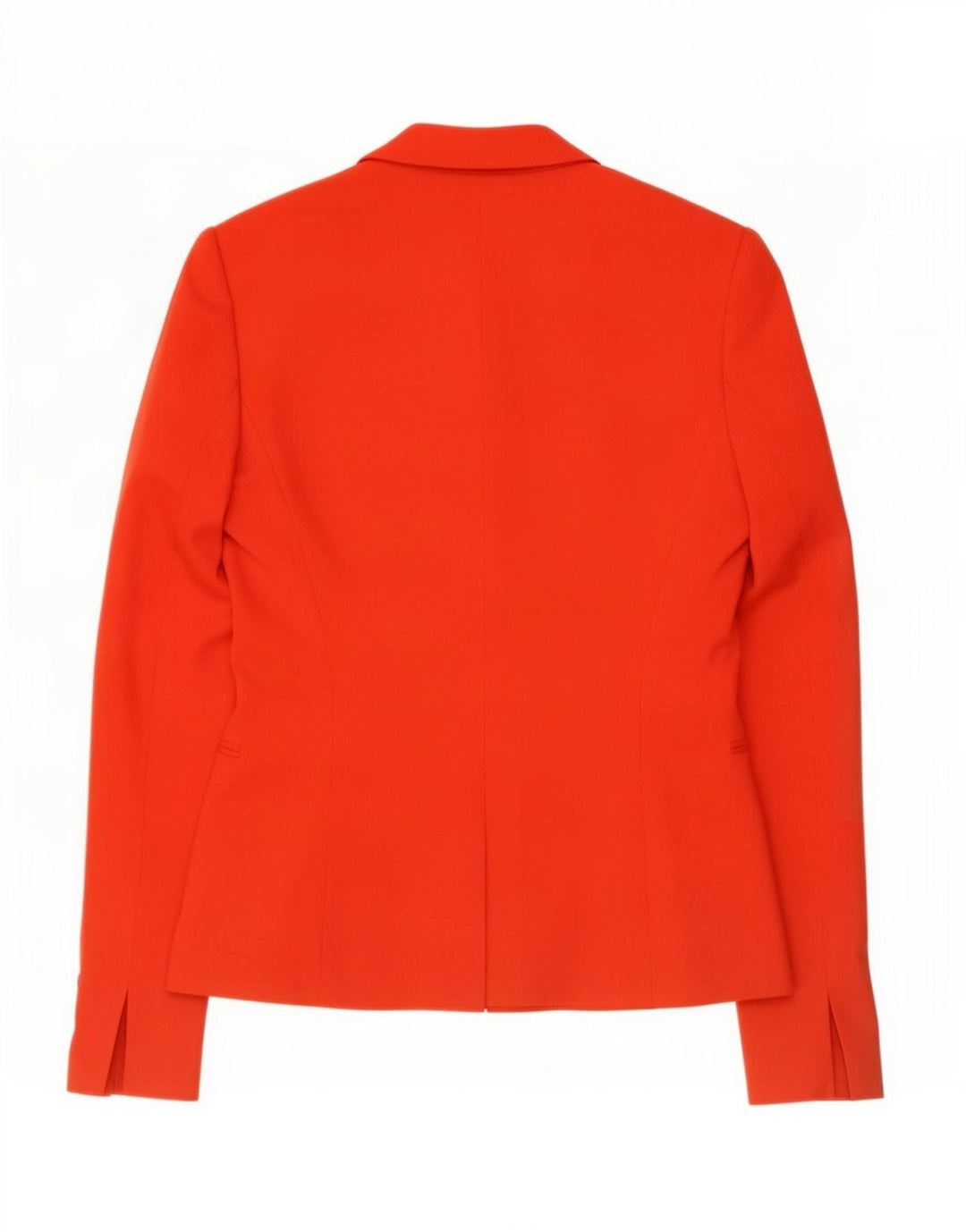 Zara Veste Blazer 1 Bouton Femme UK 12 Viscose Rouge Moyen