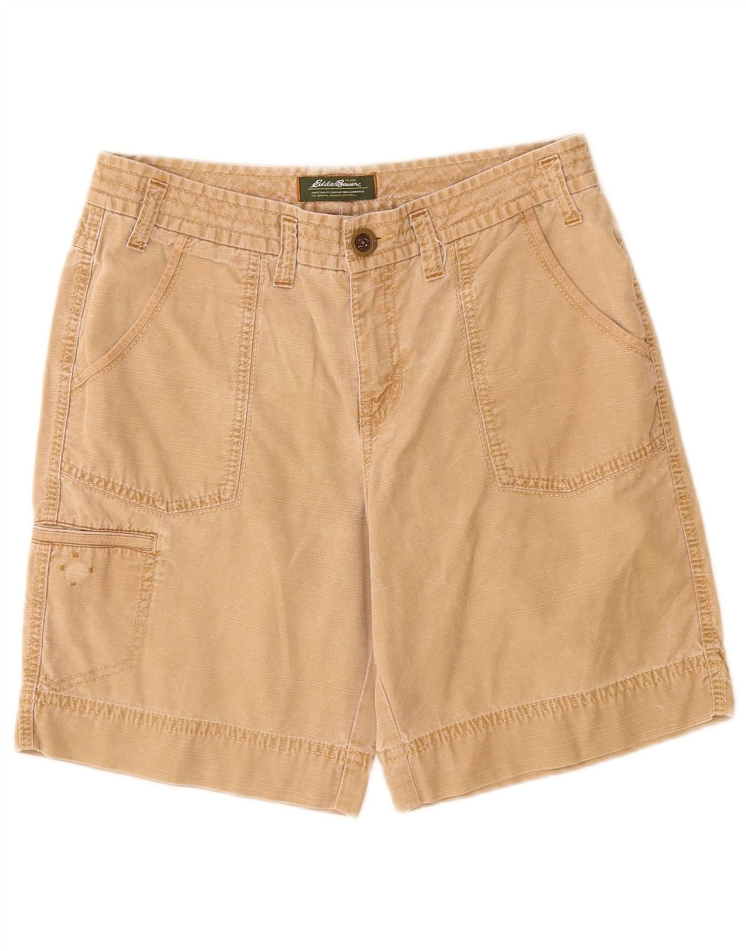 Eddie Bauer Short cargo pour femme US 2 XS W28 Coton beige