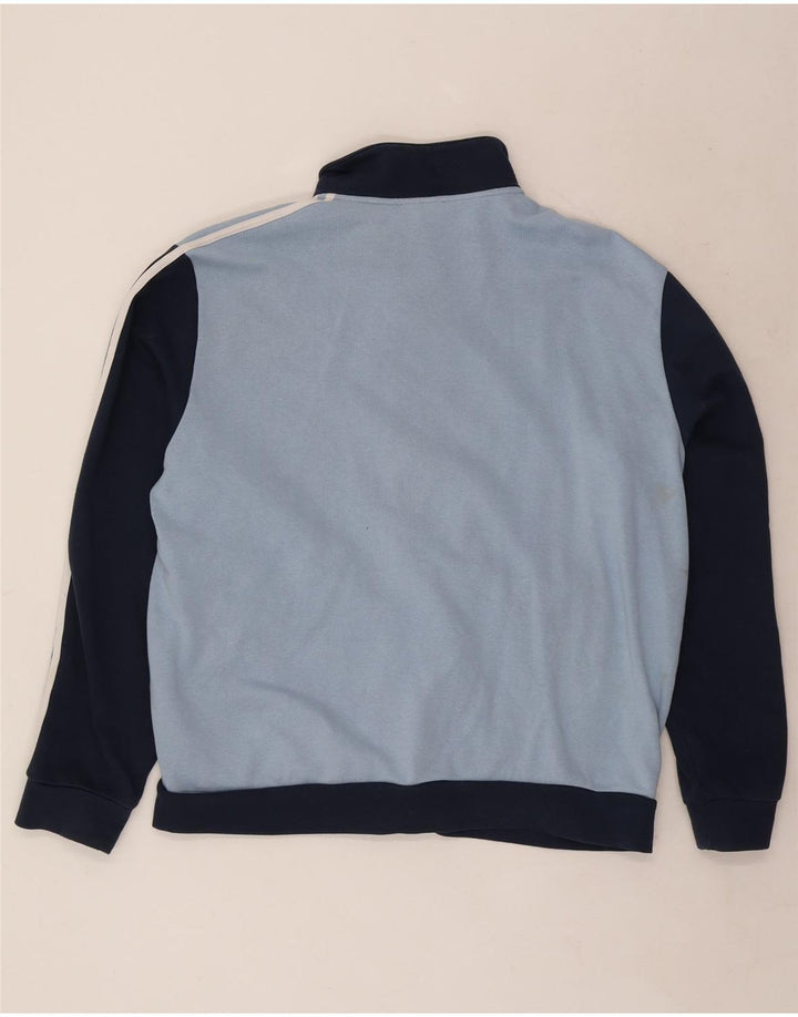 Adidas Veste de survêtement pour homme XL Bleu Colorblock