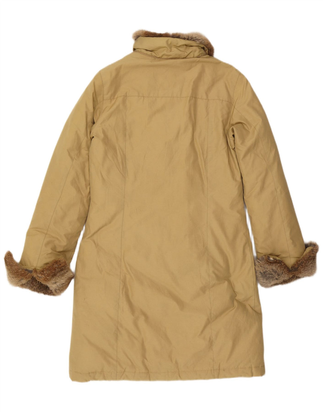 Woolrich Manteau rembourré pour femme UK 44 Coton beige moyen