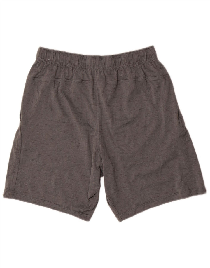 Nike Short de sport Dri Fit Standard pour homme en polyester moucheté gris moyen
