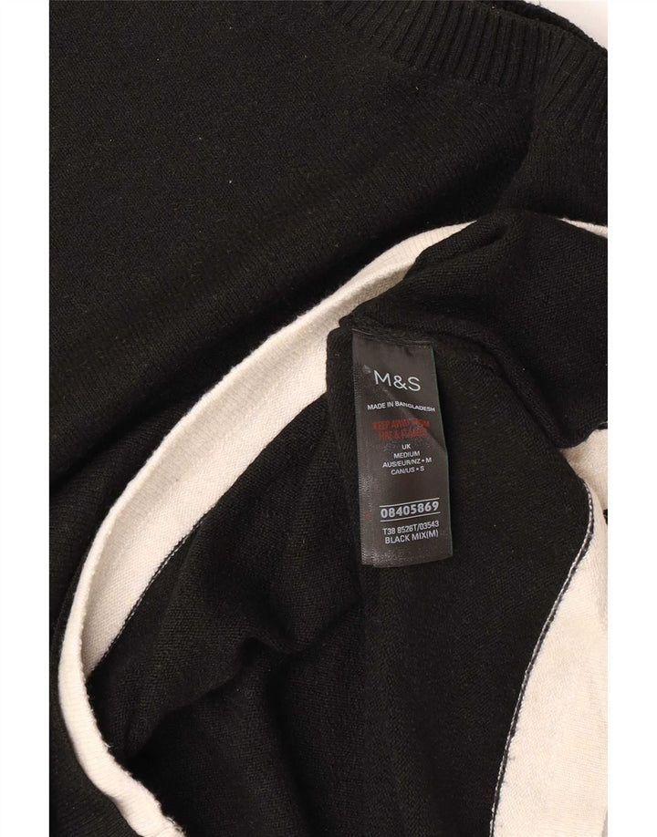 Marks & Spencer Débardeur Femme UK 14 Medium Noir Polyester