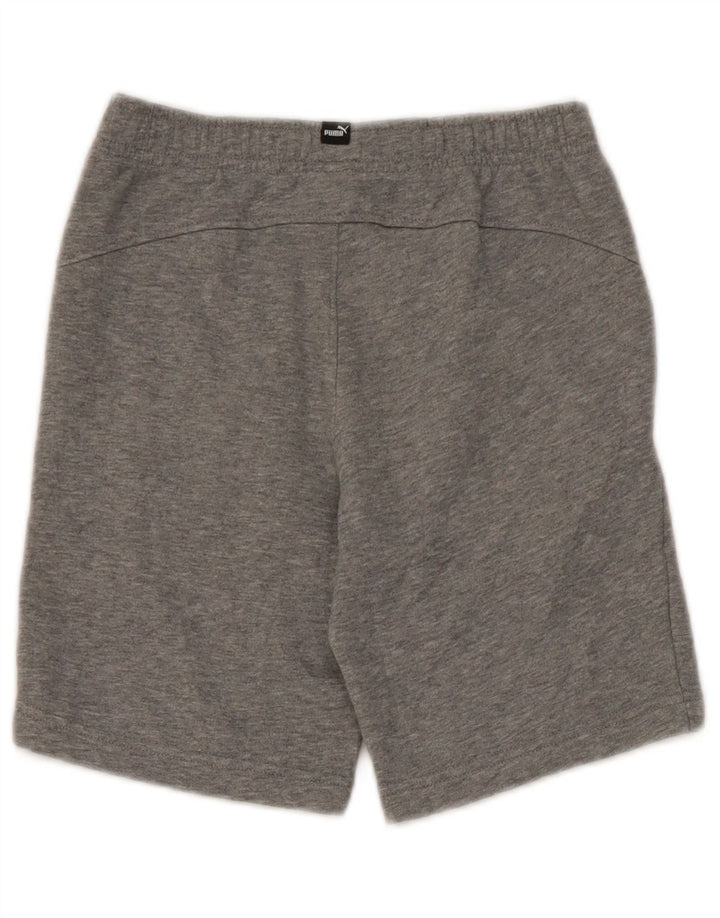 Puma Short de sport garçon 7-8 ans gris