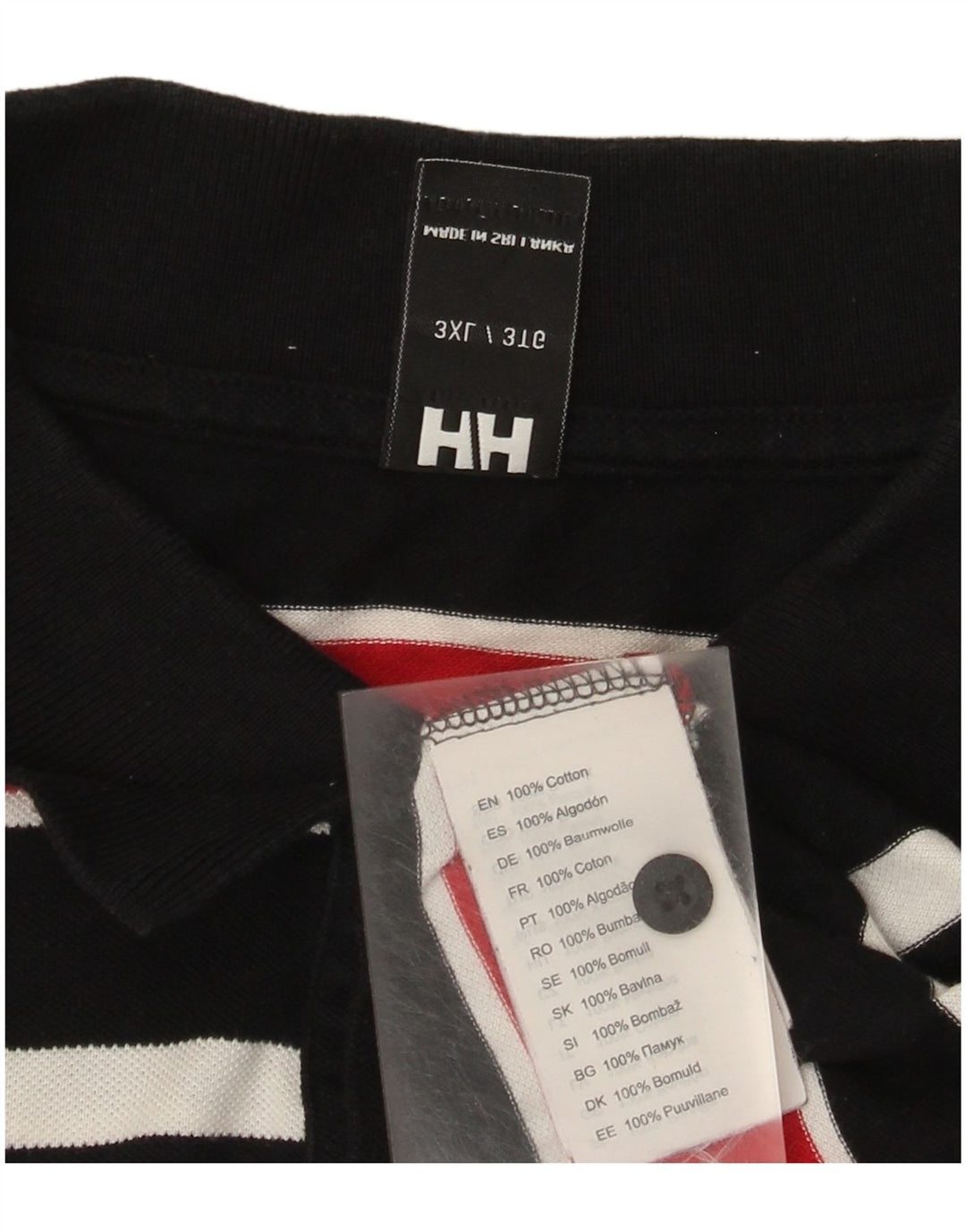 Helly Hansen Polo Homme 3XL Coton Rayé Multicolore
