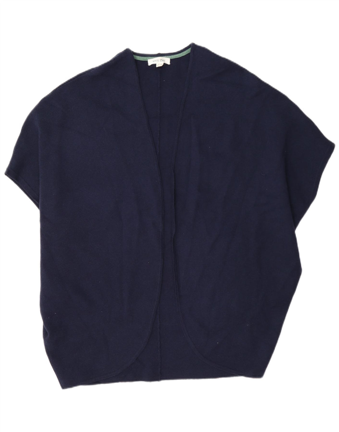 Pull Cardigan Poncho Femme White Stuff UK 12 Bleu Marine Moyen Polyester