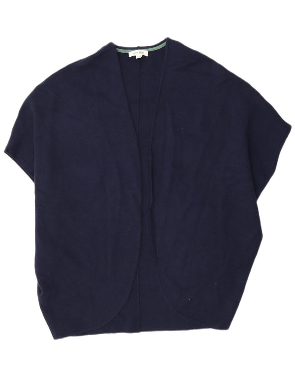 Pull Cardigan Poncho Femme White Stuff UK 12 Bleu Marine Moyen Polyester