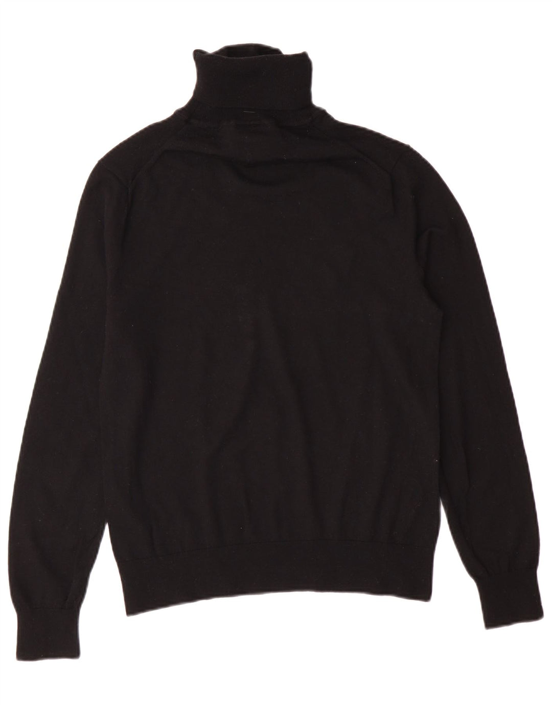 Armani Exchange Pull col roulé pour homme en laine vierge noire Taille S