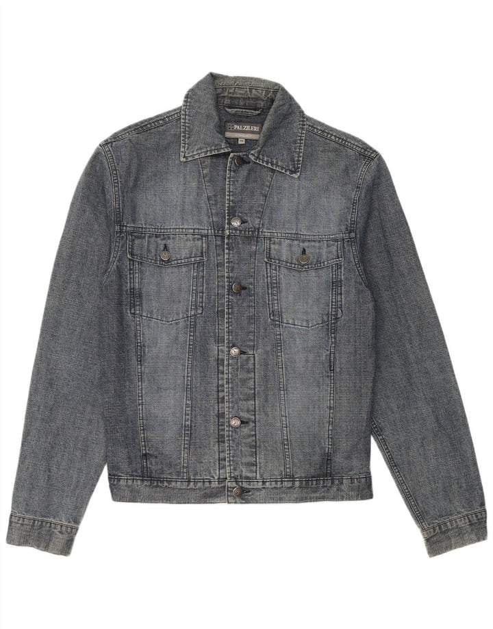 Pal Zileri Veste en Jean Homme IT 48 Bleu Moyen Coton