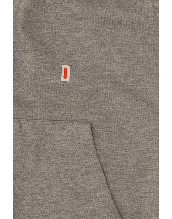 Kangol Pull à capuche zippé pour homme, grand gris