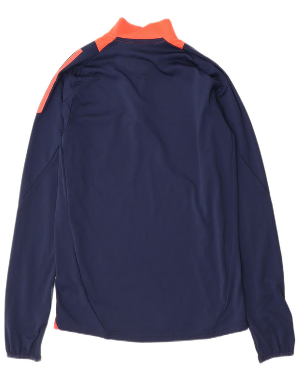 ADIDAS Haut de Survêtement Pull Manchester United Garçon 15-16 Ans Bleu Marine