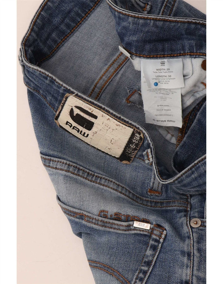 G-Star Jean skinny homme W29 L30 Bleu Polyester