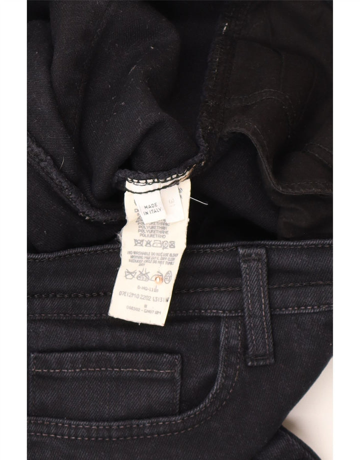 ICEBERG Jean droit taille basse femme W31 L30 bleu marine coton