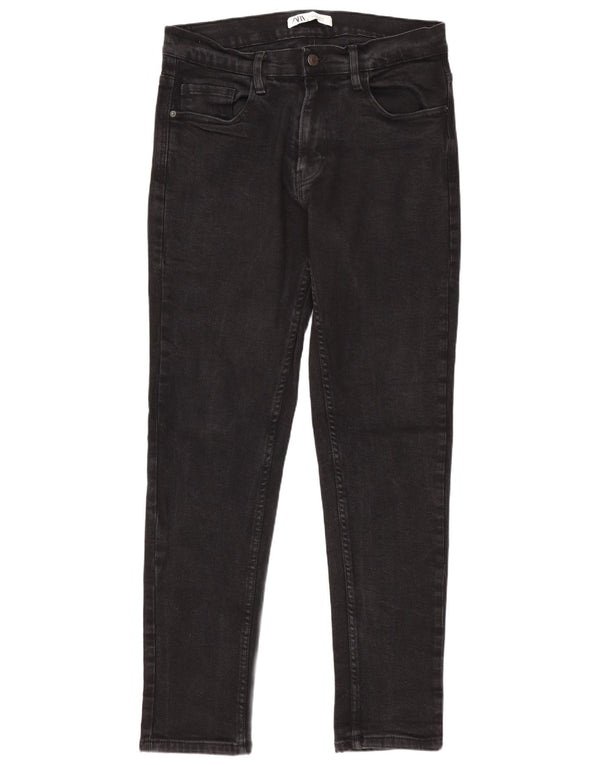 Zara Jean Slim Homme EU 44 Large W34 L30 Coton Noir