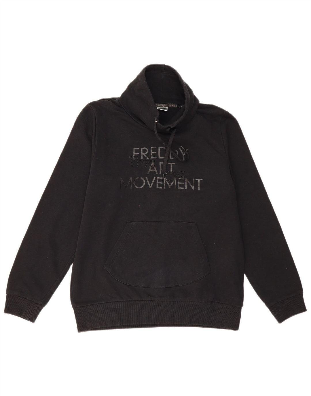 Freddy Sweat-shirt graphique pour femme UK 44 en coton noir moyen