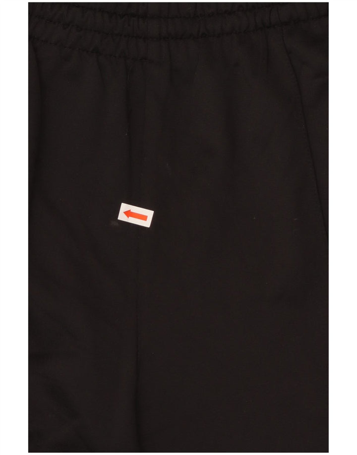 Kappa Pantalon de Survêtement Graphique Homme Noir Moyen Polyester Colorblock
