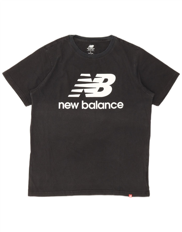 NEW BALANCE T-shirt graphique pour hommes Grand Noir
