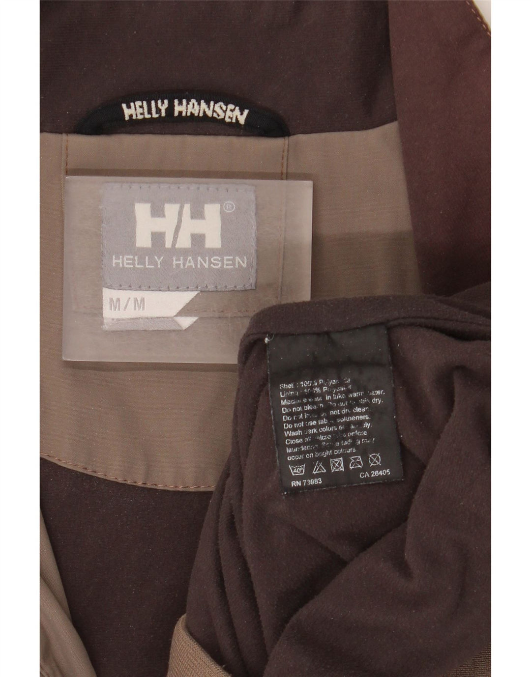 Helly Hansen Veste Bomber Homme UK 38 Marron Moyen Polyamide