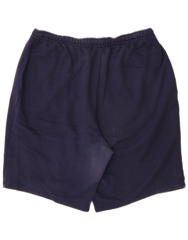 FILA Short de Sport Homme XL Bleu Marine Coton