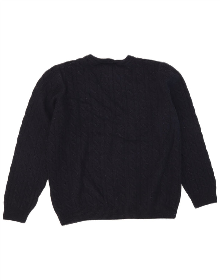 Timberland Pull Ras du Cou Homme Bleu Marine Moyen Laine
