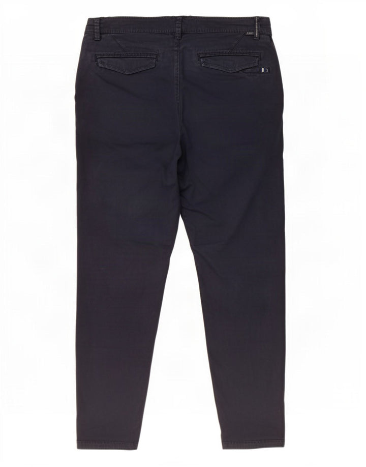 Zara Pantalon court slim pour homme EU 40 Medium W31 L26 Bleu marine
